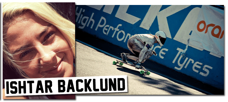 Ishtar Backlund Daddies Board Shop team Rider