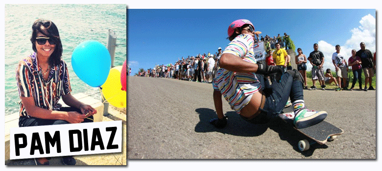 Pam Diaz Daddies Board Shop Team Rider