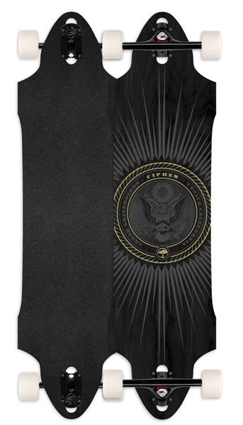 Arbor Cypher 38 Complete Longboard Skateboard