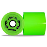 Abec11 Centrax Longboard Wheels 83mm 80a LIME - Set of 4