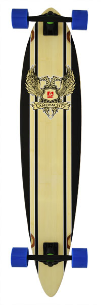 Landyachtz Bamboo Pinner Complete Longboard Skateboard