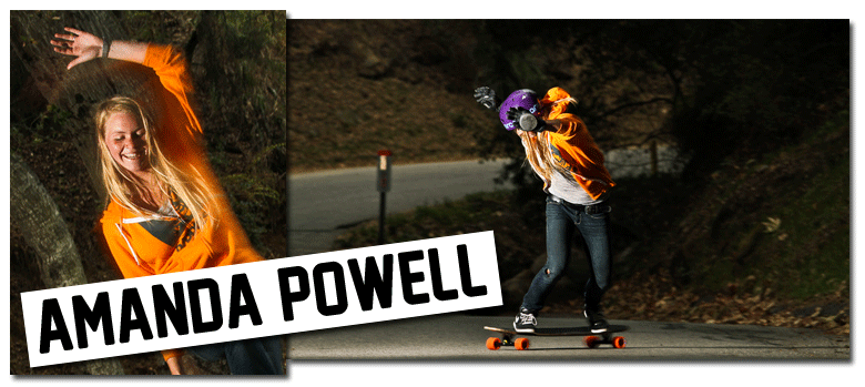 Amanda Powell Daddies Board Shop Team Rider