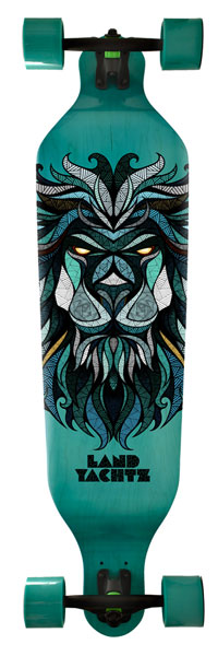 Landyachtz Chinook Longboard Skateboard Complete - 2011