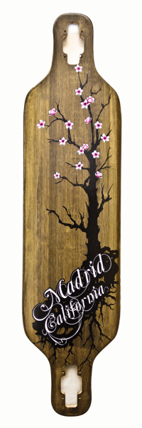Madrid Bamboo Dream Drop Thru Longboard Skateboard Dec