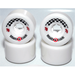 Metro Motion Link 70mm 78a Skateboard Wheels - White