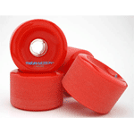 Metro Motion 70mm 80a Skateboard Wheels - Red
