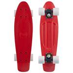 Penny Complete Skateboard - Red/White - Black Trucks