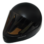 Predator Full Face Race Helmet - Matte Black
