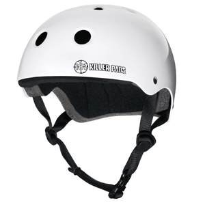 187 Skateboard Helmet - White