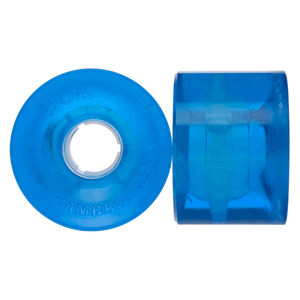 3DM 62mm 82a Cambria Slalom Skateboard Wheels Blue