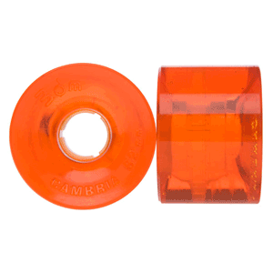 3DM 62mm 80a Cambria Slalom Skateboard Wheels Orange