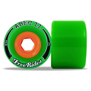 Abec11 66mm Freerides - Longboard Wheels