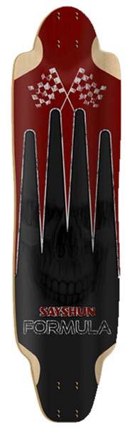 Sayshun Formula Longboard Deck