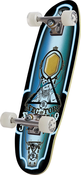 Sector 9 Joel Tudor Signature Mini Blue Longboard Skateboard Deck