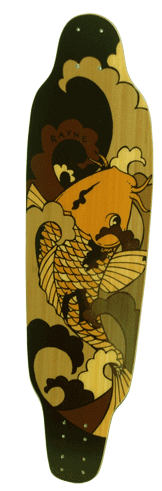 Rayne Timeline Longboard Skateboard Deck