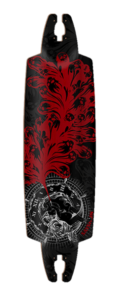 Sayshun Addict Complete Longboard Skateboard