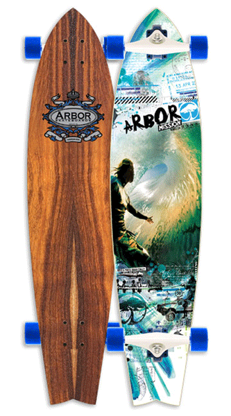 Arbor Mission Longboard Skateboard Deck