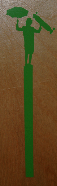 Adam Colton Longboard Sticker
