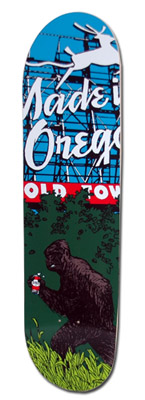 Daddies Board Shop Team Sasquatch Skateboard Deck