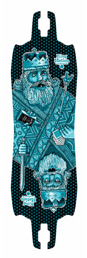 Motion Decker Longboard Skateboard Deck