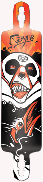 Rayne Demonseed Longboard Skateboard Deck