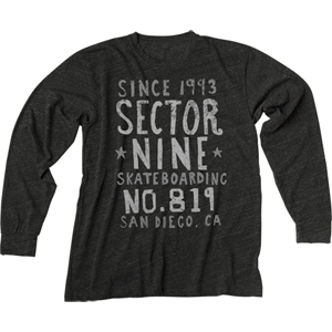 Sector 9 El Timbre LS Tee - Black