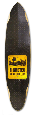 Fibretec DH Longboard Skateboard Deck