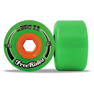 Abec11 72mm Classic Freerides Longboard Wheels - Center Set