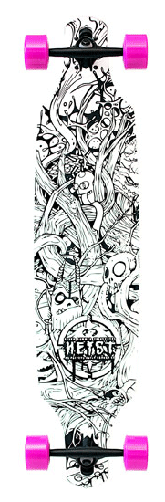 Never Summer Heist CLASSIC FLEX Custom Complete Longboard 2010 Model