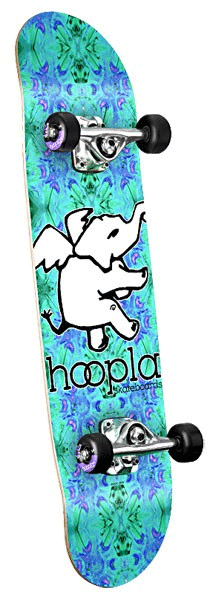 Hoopla Flying Elephant Complete Skateboard