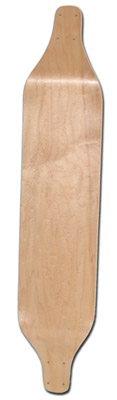Moose Blank Drop Complete Longboard Skateboard