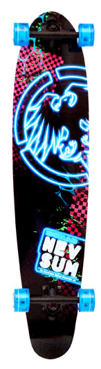 Never Summer Norad Longboard Skateboard DECK ONLY