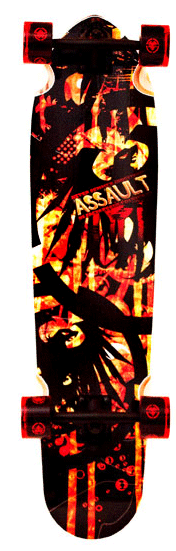 Never Summer Assault Longboard Complete Skateboard