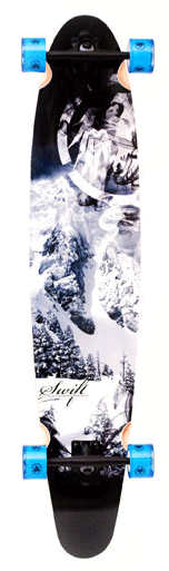 Never Summer Swift Longboard Complete Skateboard - 2011
