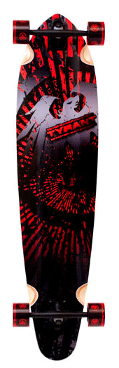 Never Summer Tyrant Longboard Skateboard Deck
