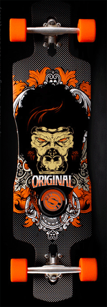 Original Freeride 38 Complete Longboard - Rocker Concave