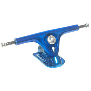 Paris 180mm Blue Steel Longboard Trucks - Set of 2