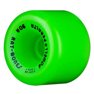 Powell Peralta Rat Bones 60mm 90a Skateboard Wheels - Green