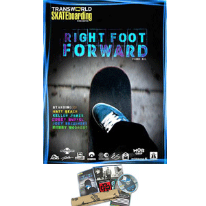 Transworld Skateboarding Right Foot Forward