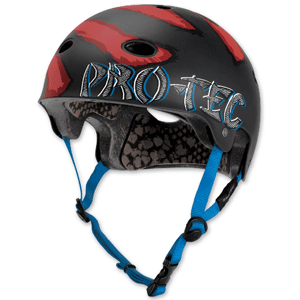 Protec B2 Christian Hosoi Rising Sun Skateboard Helmet - Black