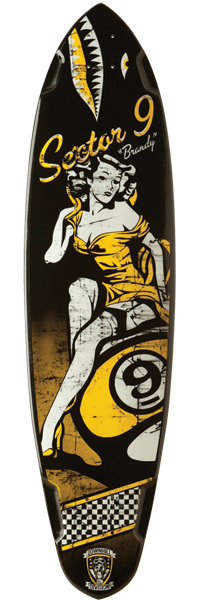 Sector 9 Brandy Longboard Skateboard Deck - Prebook Only