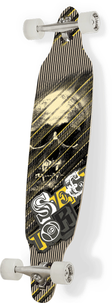 Sector 9 Carbonite Complete Longboard Skateboard - Natural