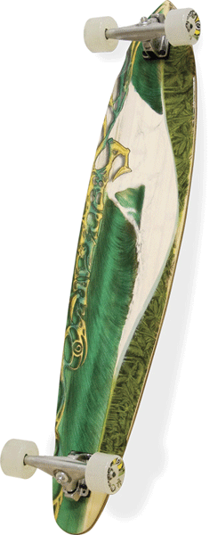 Sector 9 Green Bush Longboard Skateboard Complete
