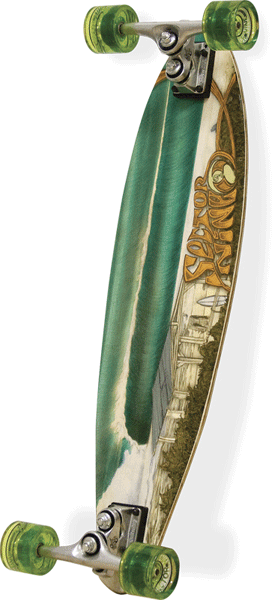 Sector 9 Jakes Bamboo Longboard Skateboard Deck