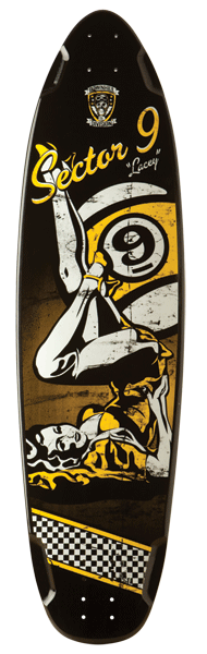 Sector 9 Lacey Longboard Skateboard Deck - Prebook Only