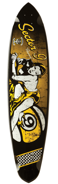 Sector 9 Roxanne Longboard Complete Skateboard