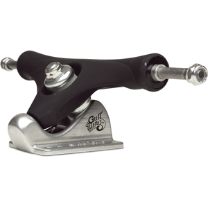 Gullwing Stalker Trucks - Rubberized Black