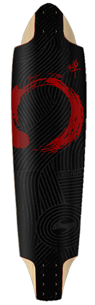 Sayshun Speed Race Longboard Deck - 2011