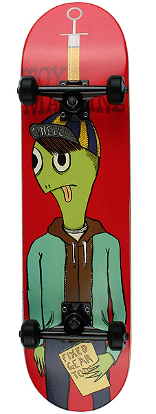 Toy Machine Fixed Gear Complete Skateboard