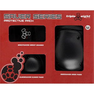 Triple Eight Saver Series Pad Kit 3 Pack Box